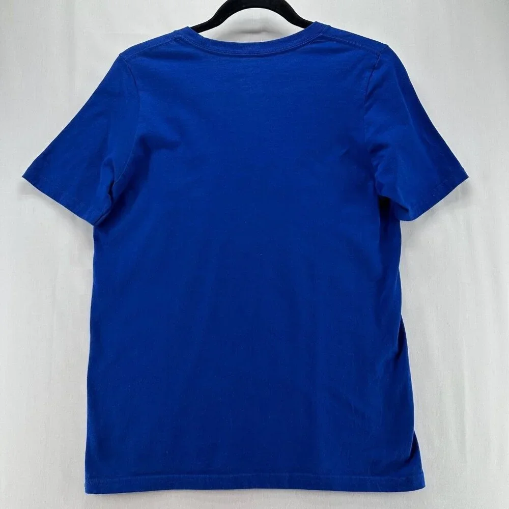 The Nike Tee Shirt Youth Size L Blue Short Sleeve Los Angeles Dodgers Logo - Picture 2 of 10